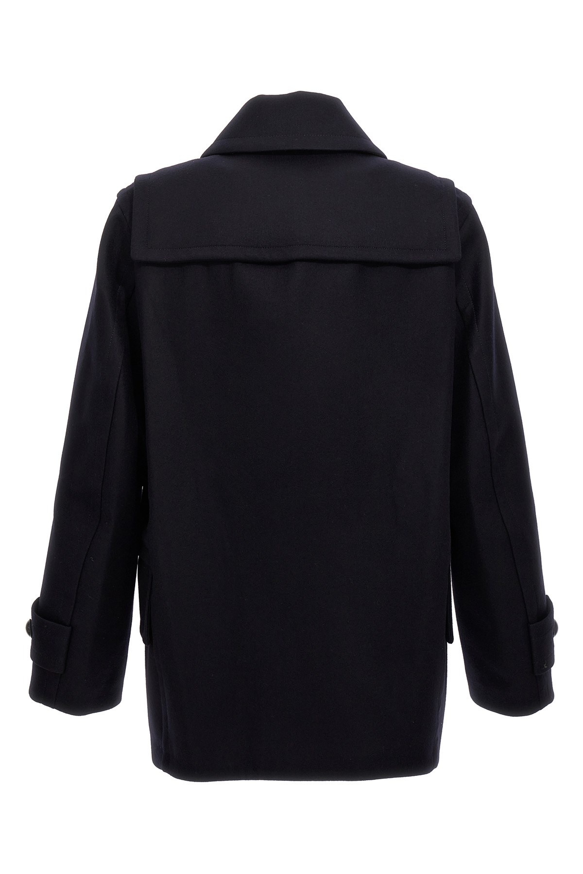 sacai 'Wool Melton' coat | julianfashion | REVERSIBLE