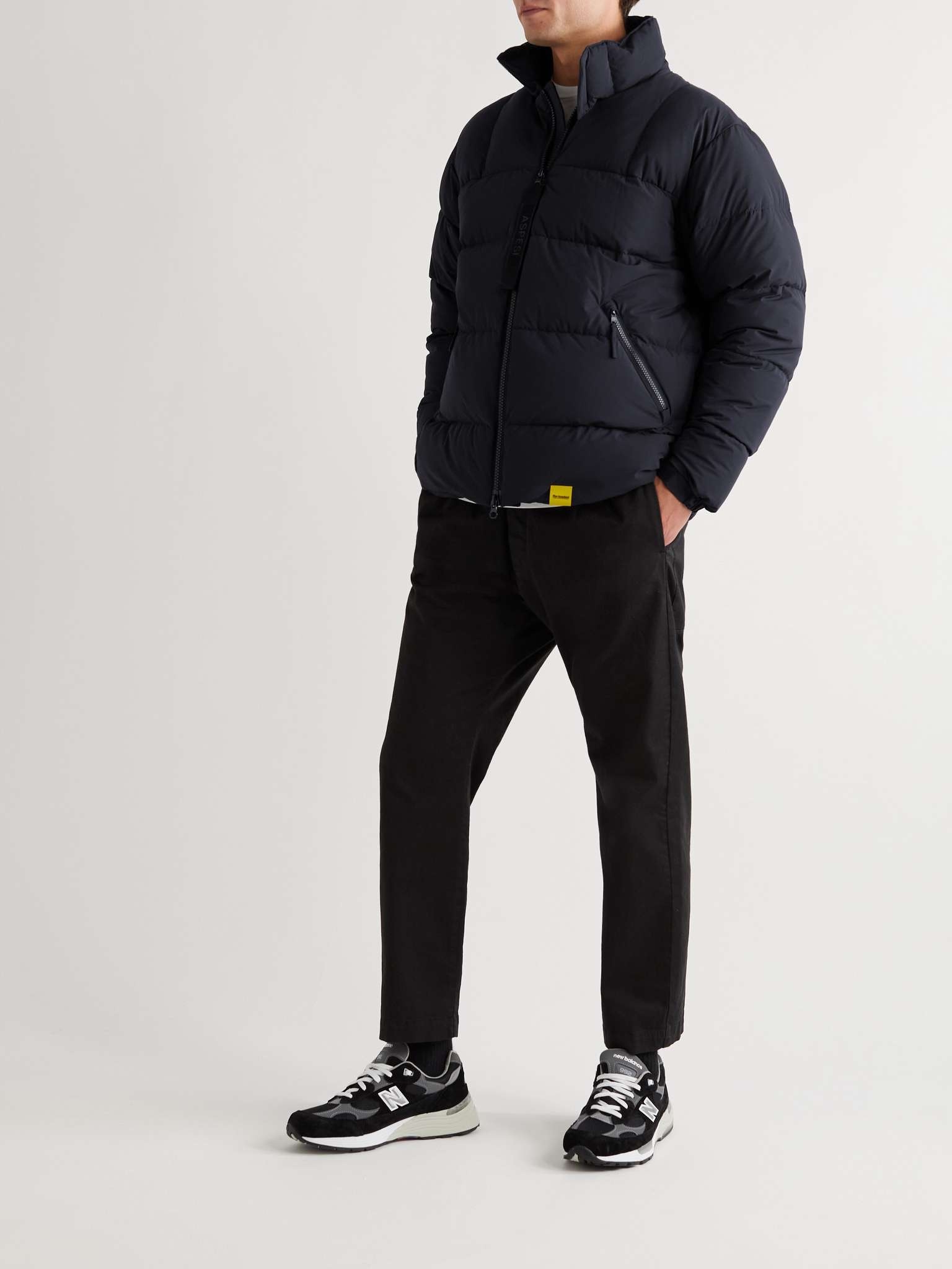 Quilted Nylon-Blend Down Jacket - 4