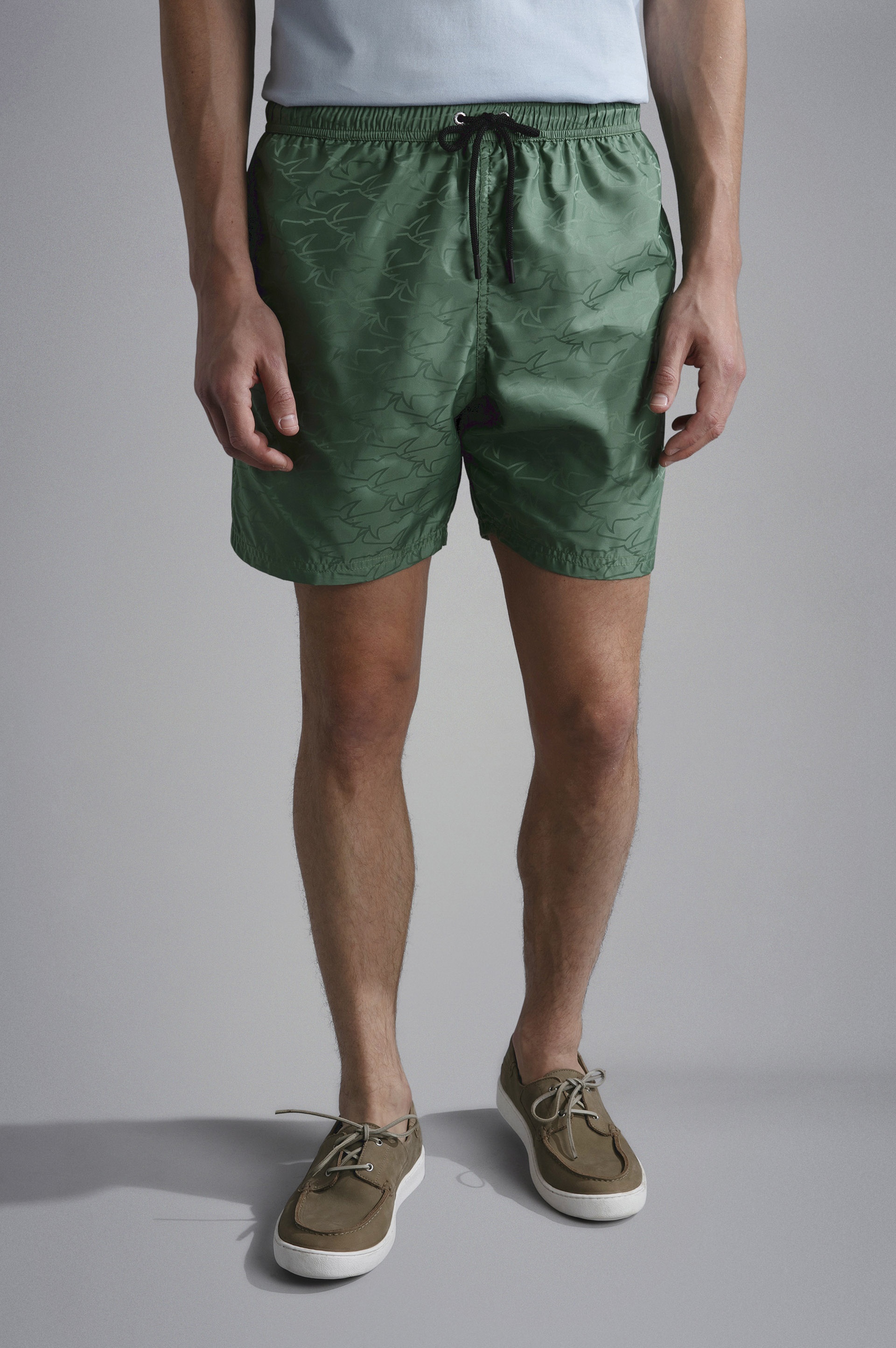 SWIM SHORTS WITH SHARK PRINT - 6