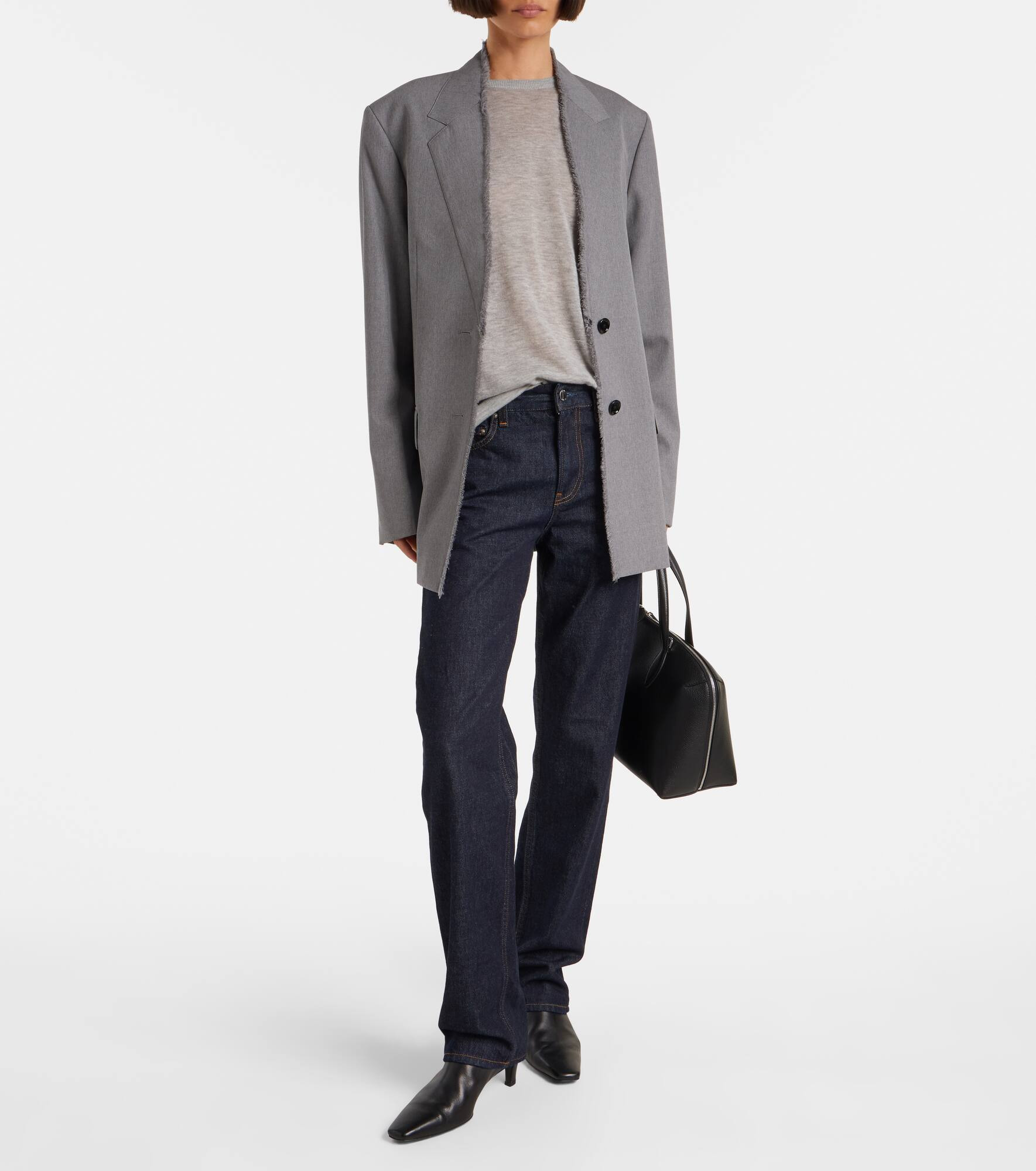 Low-rise straight jeans - 2