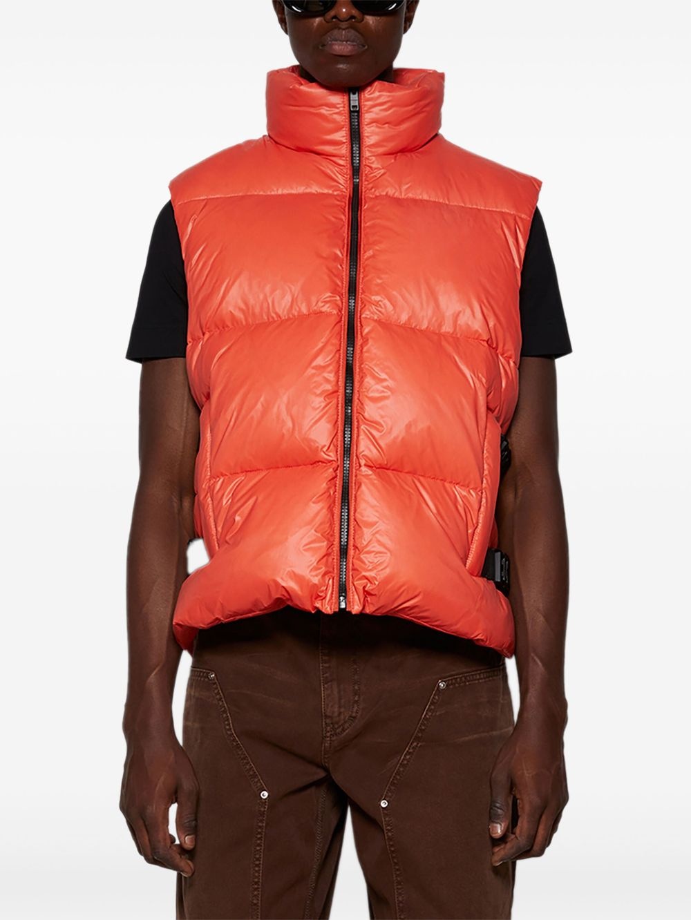4G Buckle puffer vest - 3