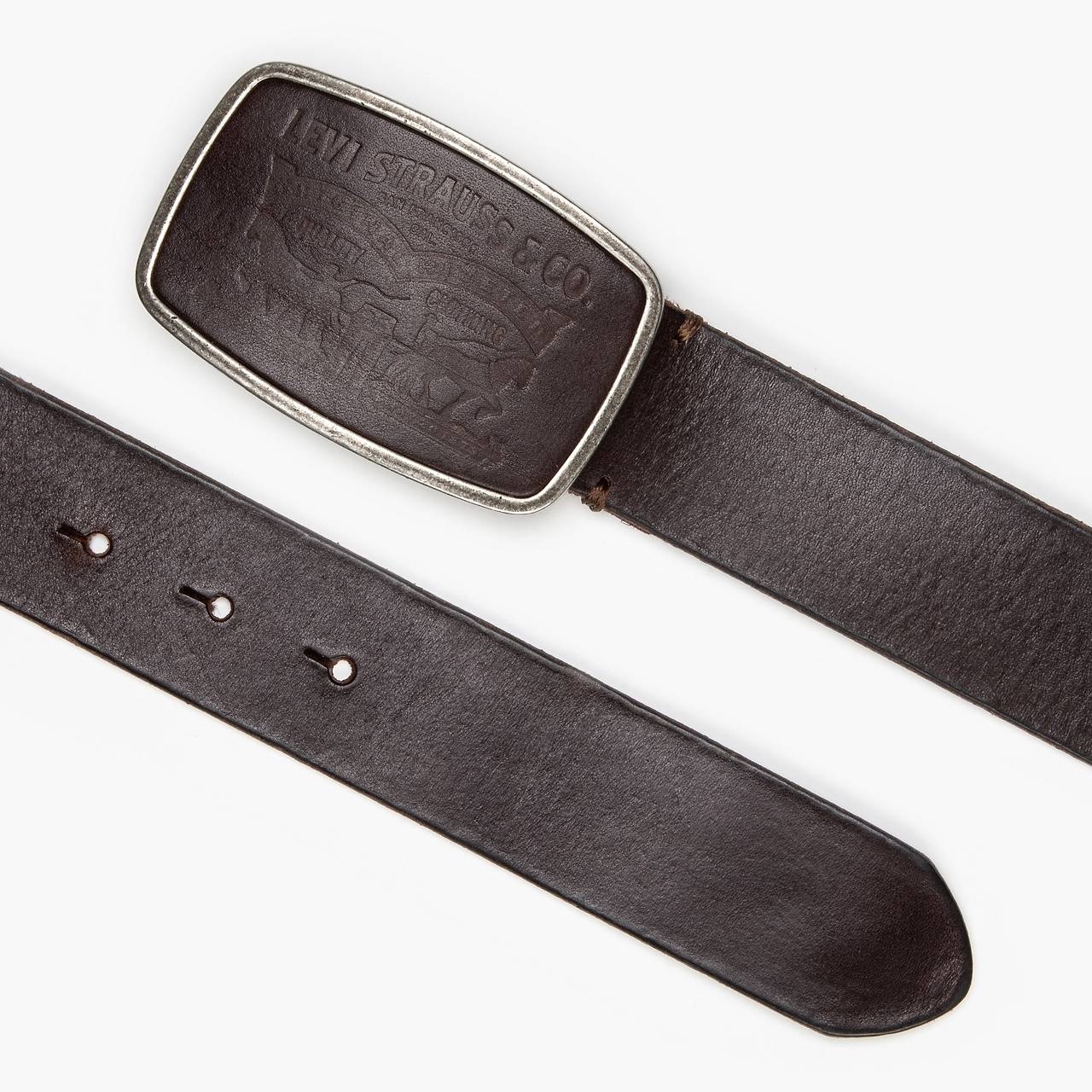 TWO HORSE PLAQUE BELT - 2