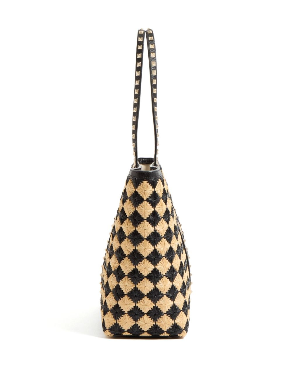 diamond-pattern tote bag - 6