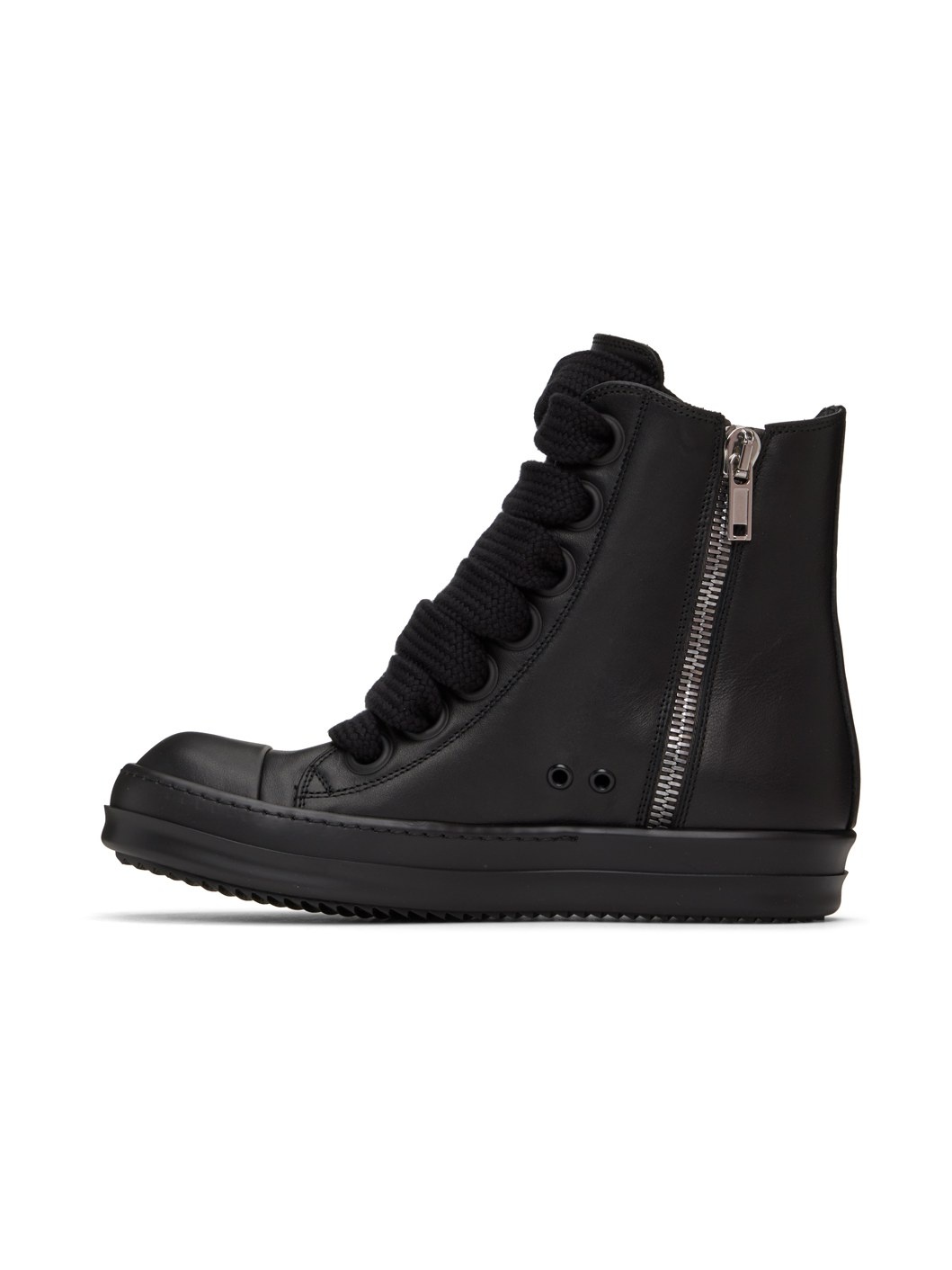 Black Jumbo Laced Sneakers - 3