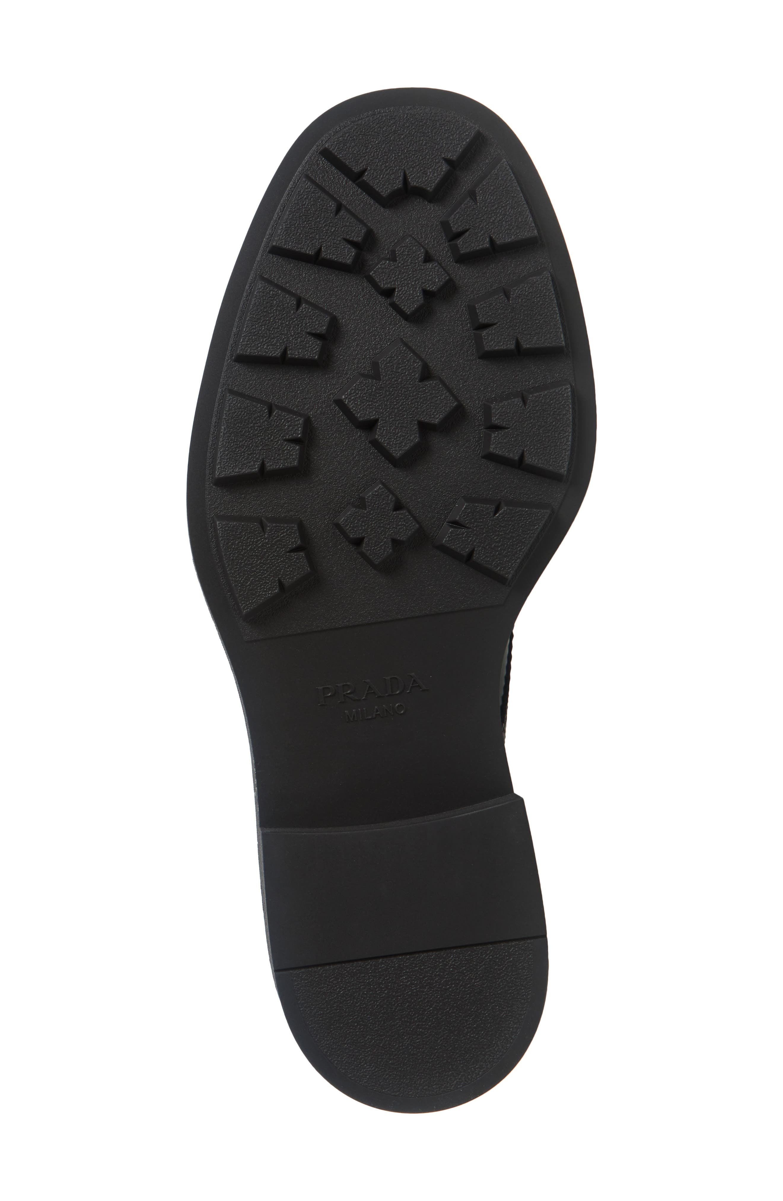 Prada Tyrone Brogue Cap Toe Derby in Nero at Nordstrom - 6