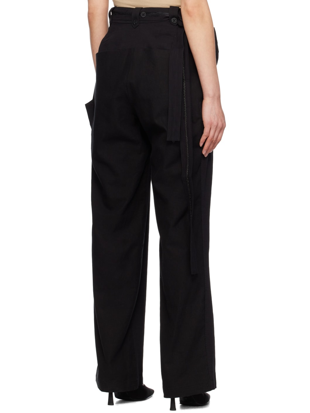 SSENSE Exclusive Black Trousers - 3