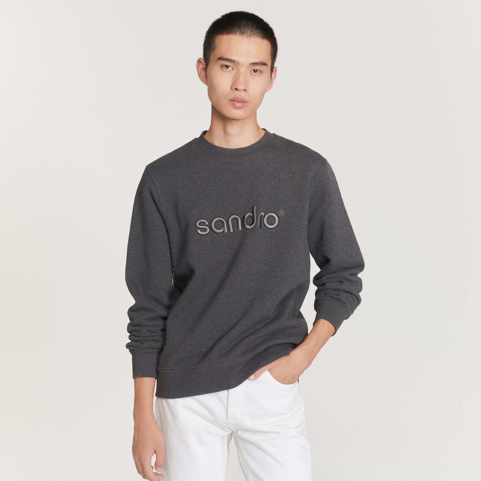 Round neck sweatshirt - 2