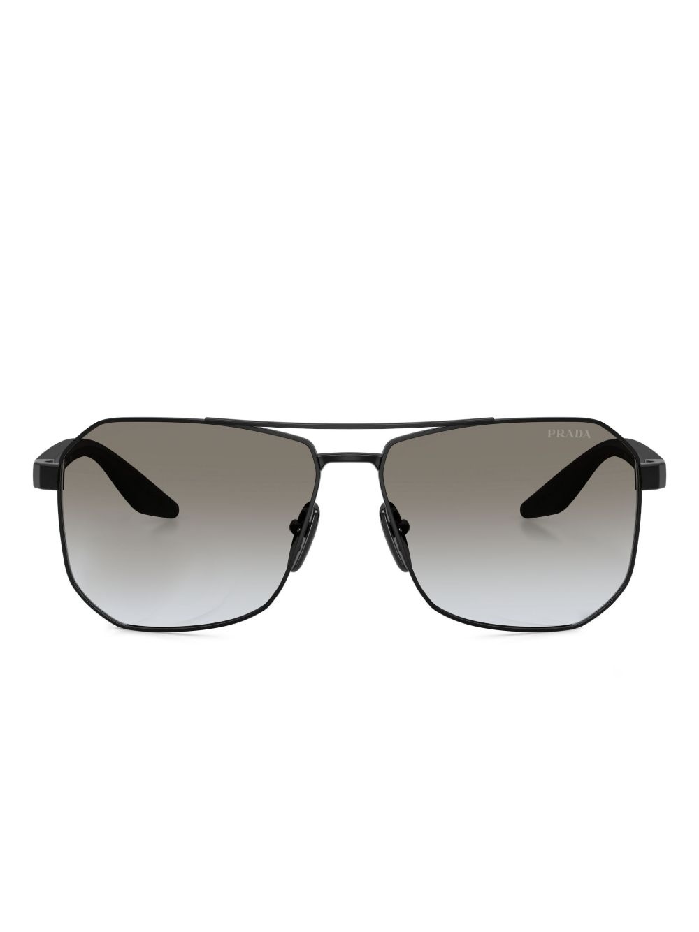 square-frame sunglasses - 1