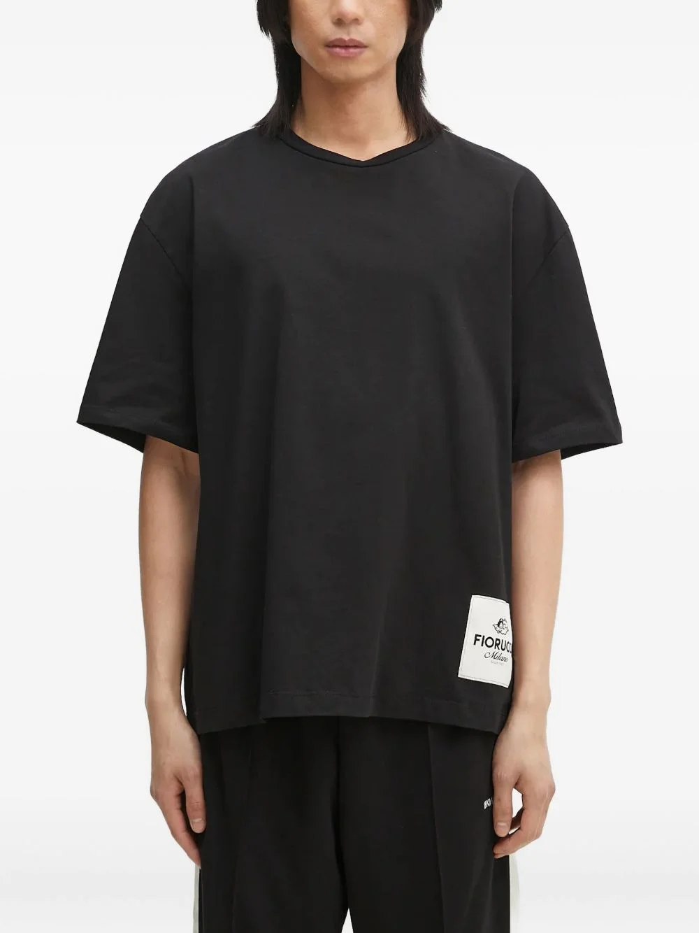 logo-patch T-shirt - 1