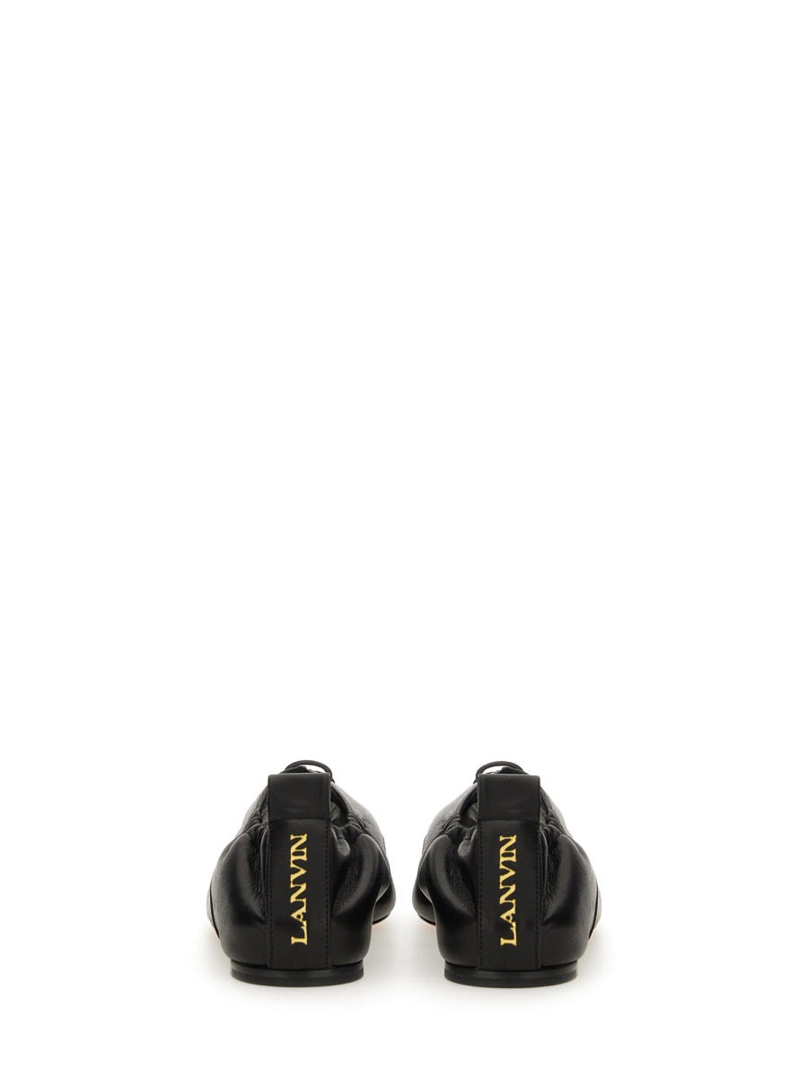 Lanvin Women Lace-Up Slipper - 3