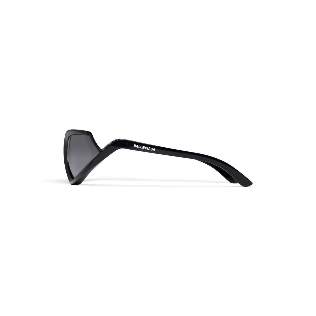 Side Xpander Cat Sunglasses  in Black - 3