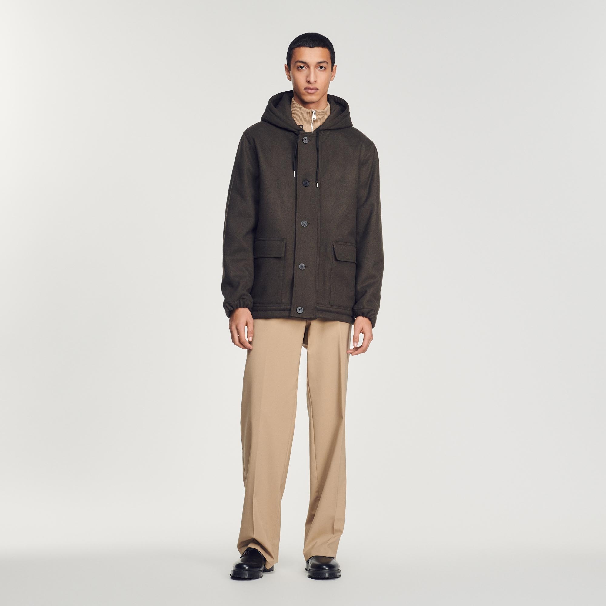 Wool cloth coat - 3