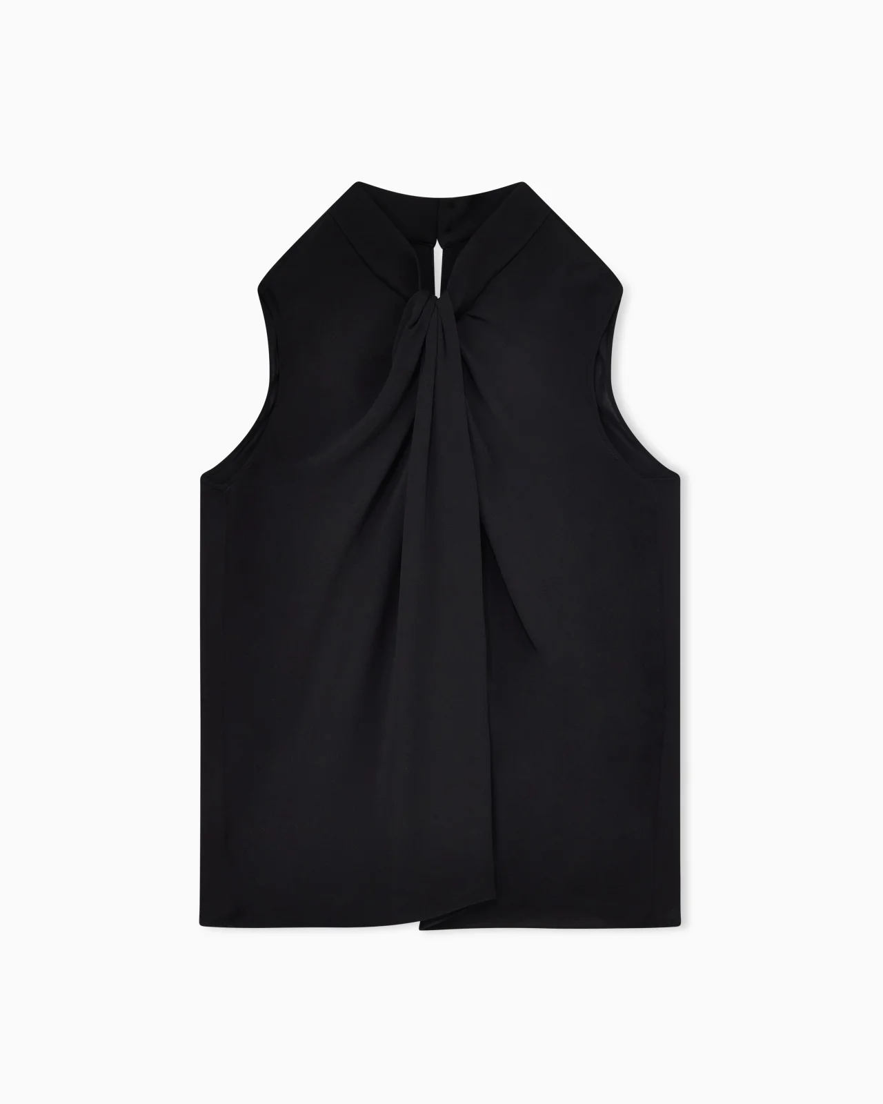 BLOUSE IN WASHED SILK DOUBLE GEORGETTE - 1