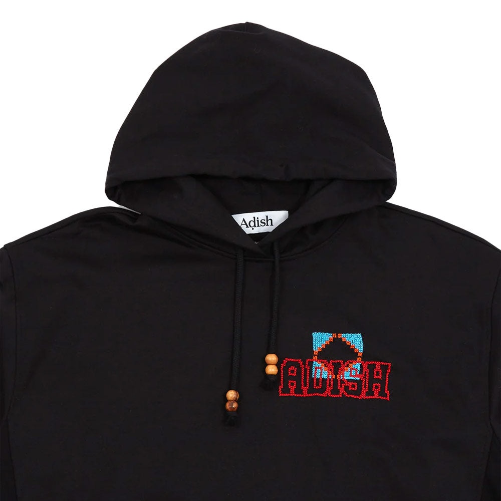 Kharaz Logo Hooded Sweatshirt 'Black' - 3