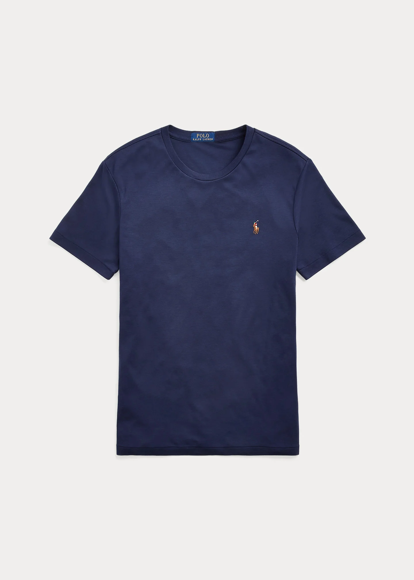 Classic Fit Soft Cotton Crewneck T-Shirt - 1