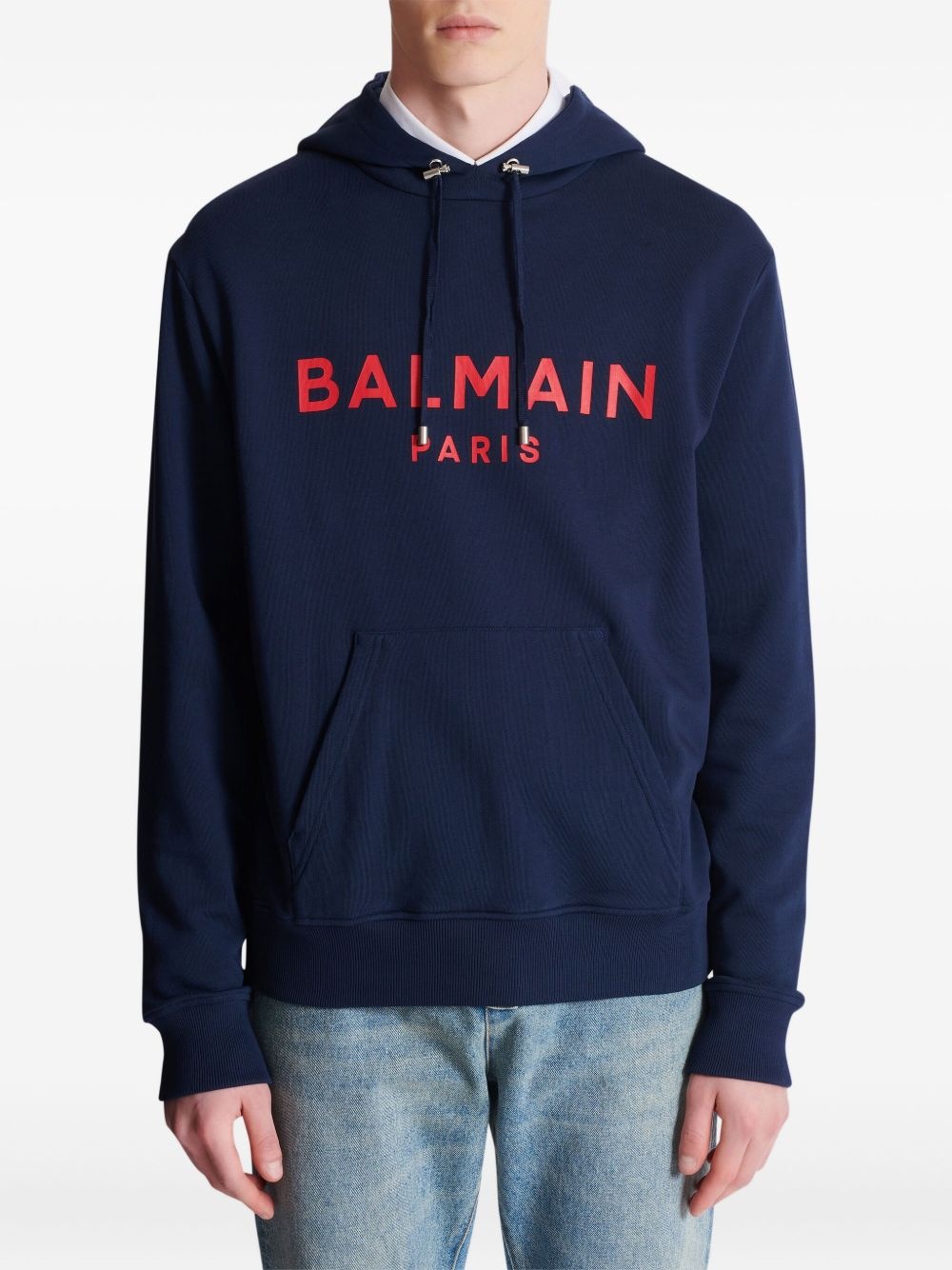 logo-print hoodie - 6