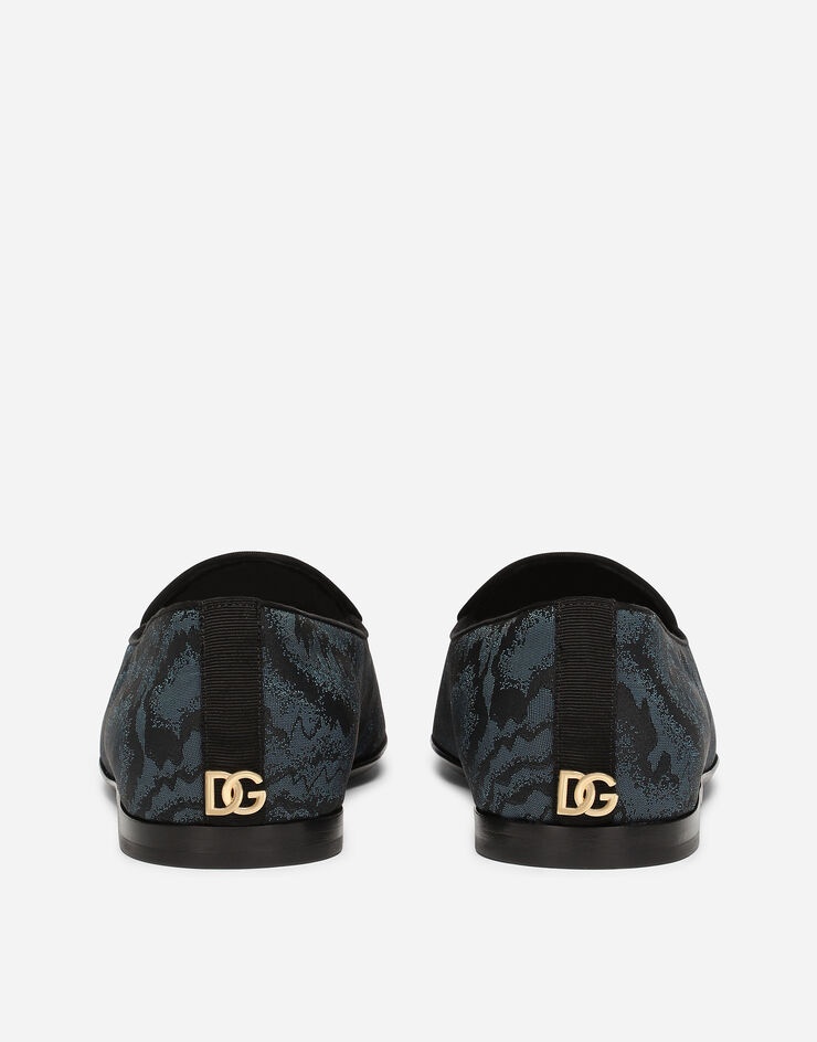 Iridescent fabric Caravaggio slippers - 3