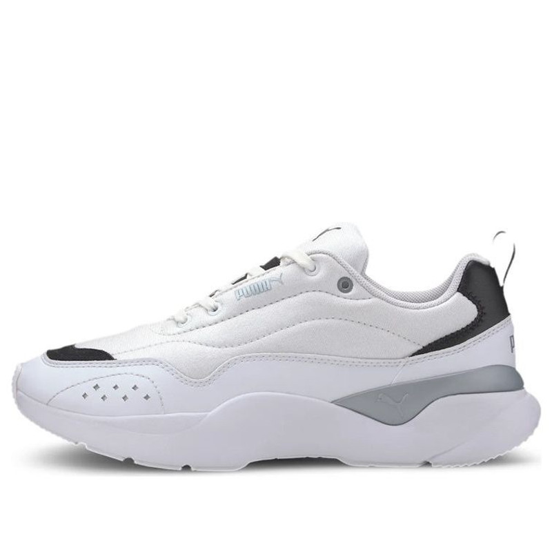 (WMNS) PUMA Lia White/Black 371734-01 - 1