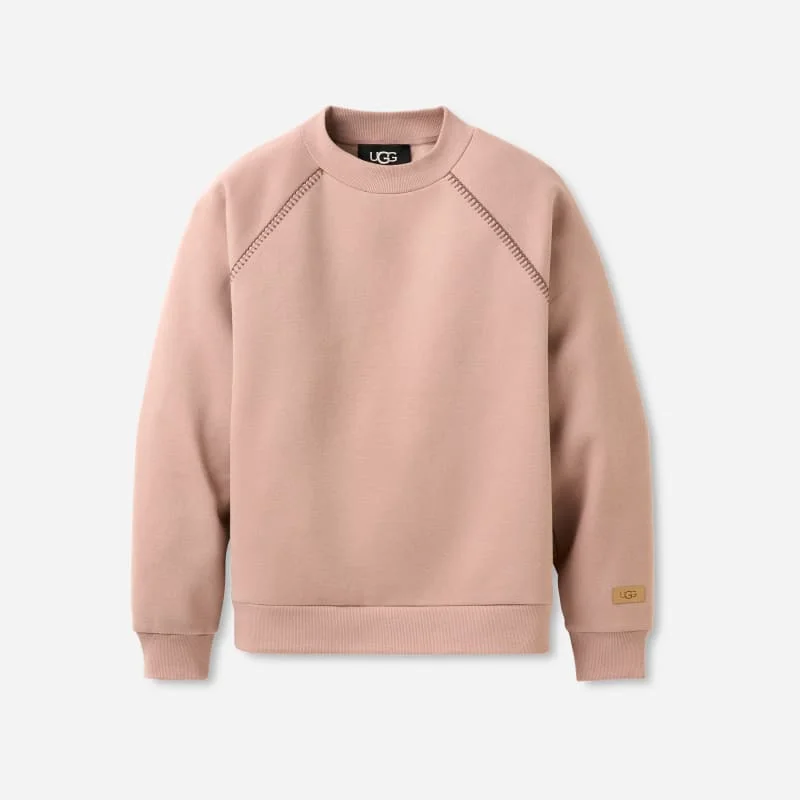 ® Women's Classic Crewneck Cotton Blend/Recycled Materials Tops in Dawn Patrol - 1