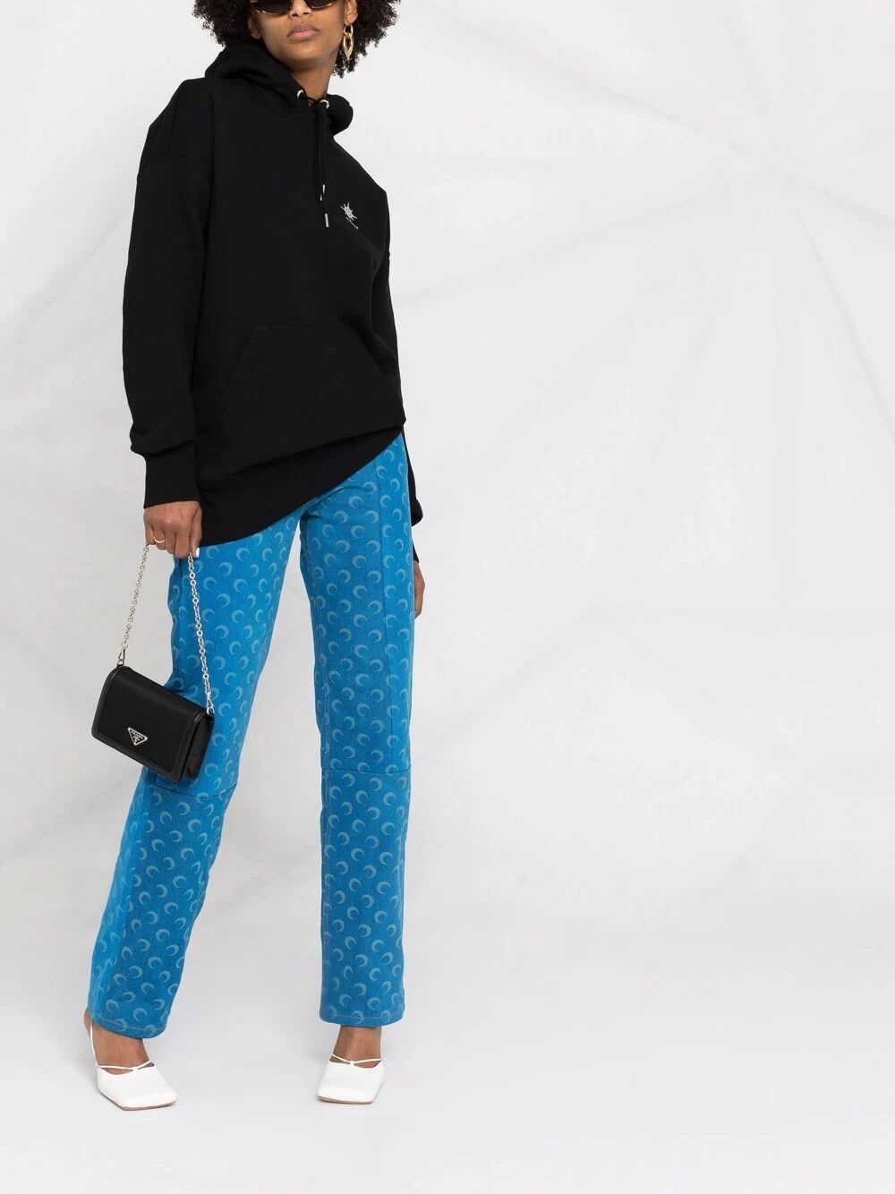 graphic-print hoodie - 6