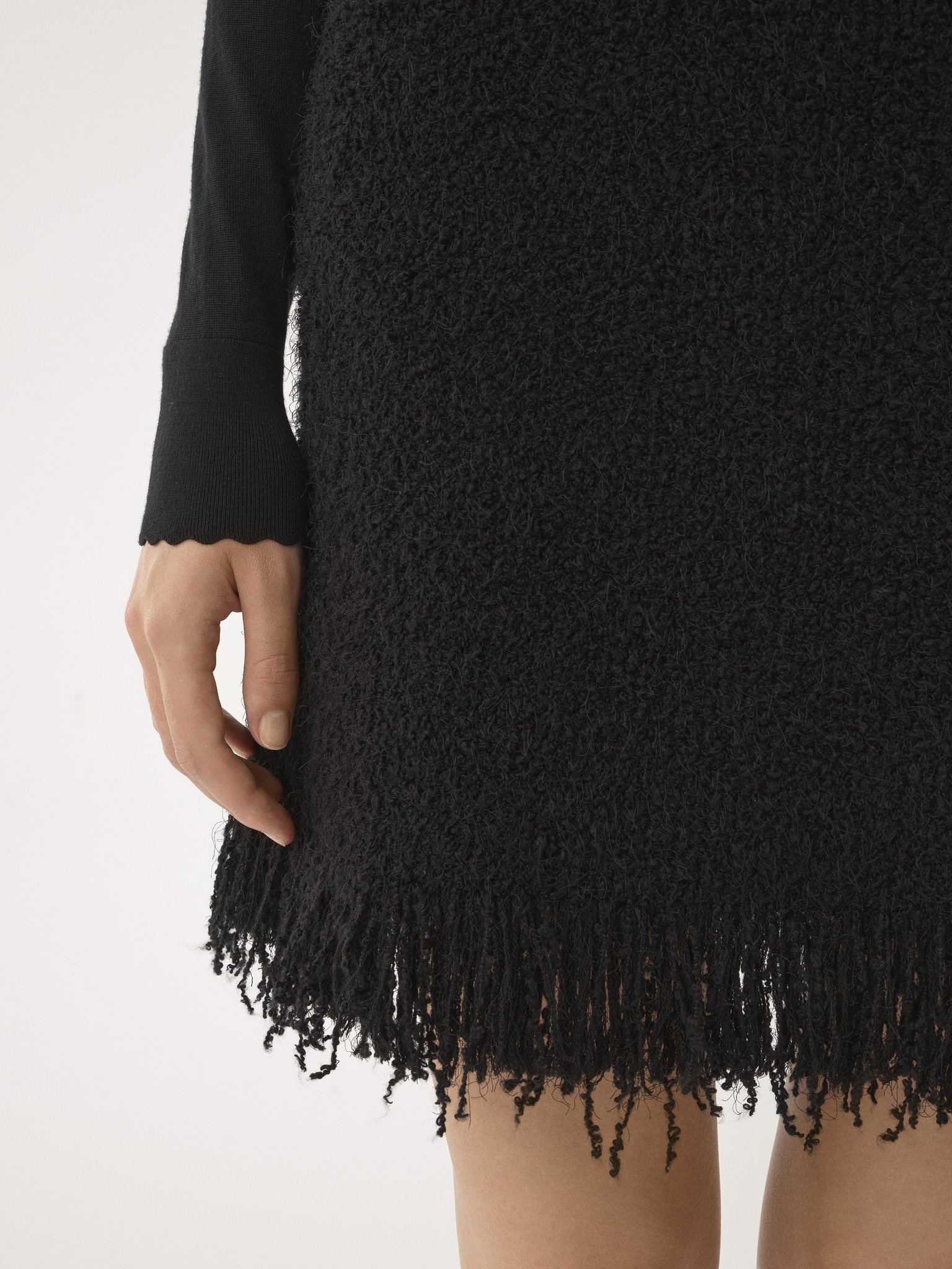 A-LINE MINI SKIRT - 7