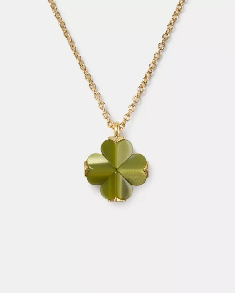 Spade Flower Mini Pendant - 1