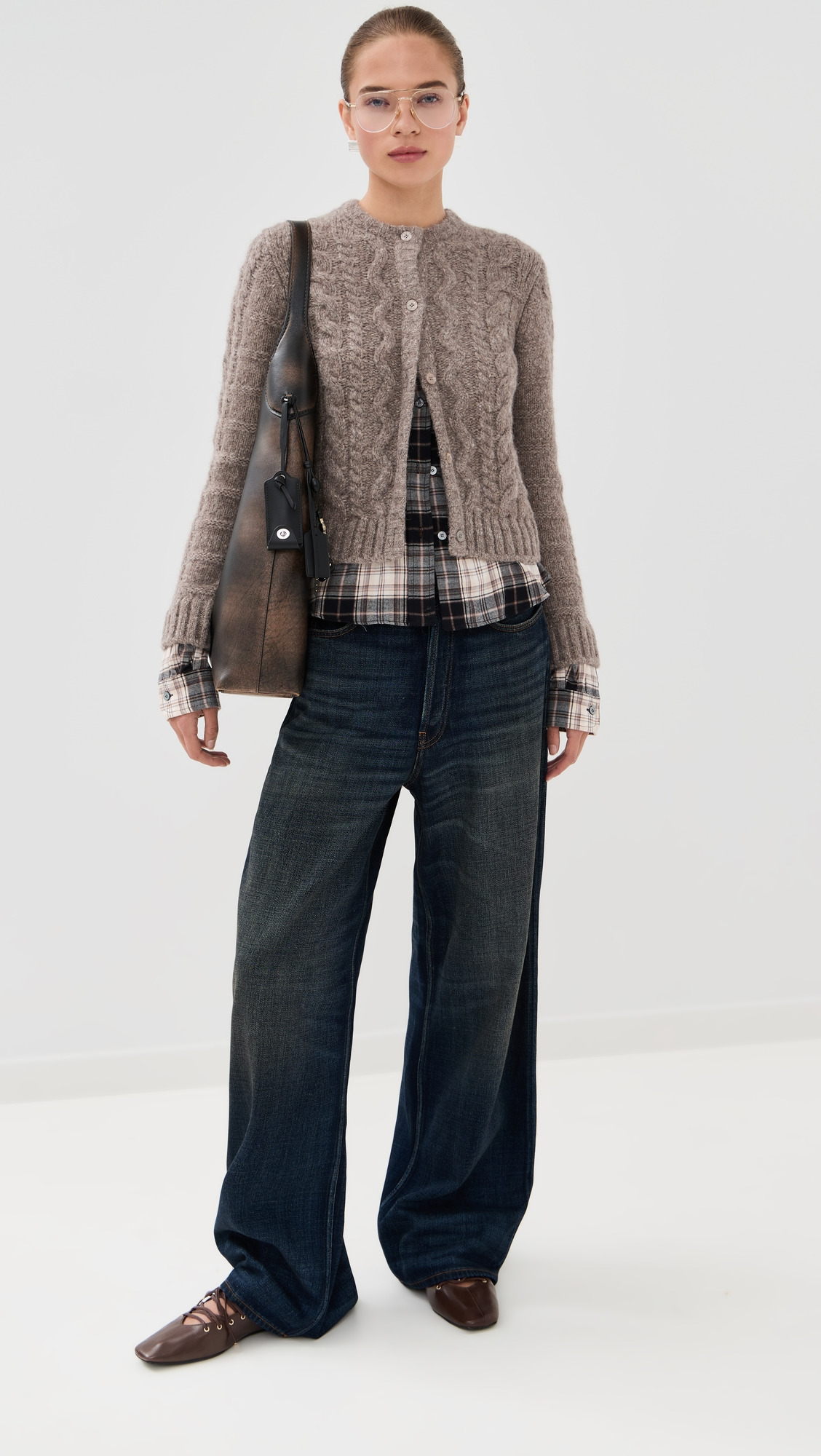 Yak Cotton Flannel Cardigan - 4