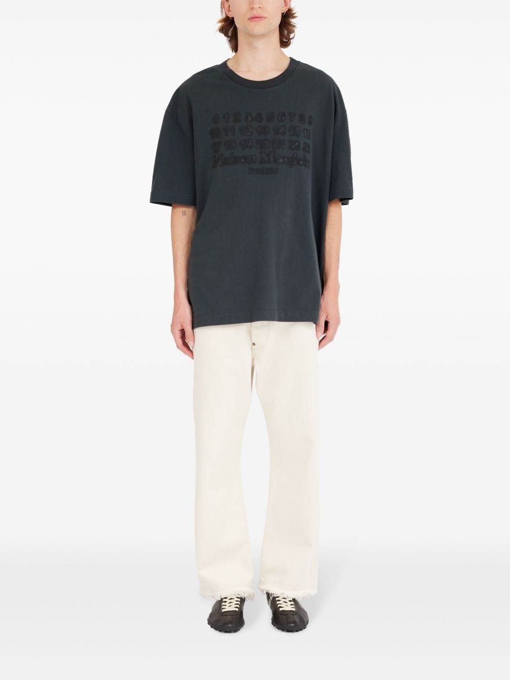 numbers-motif T-shirt - 2