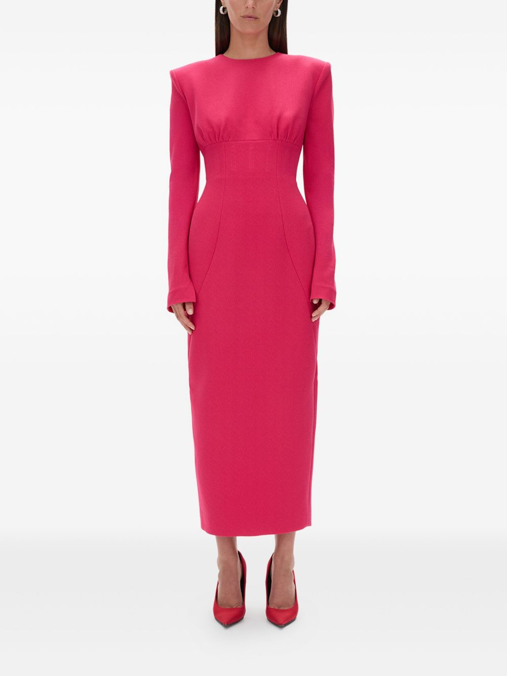 Dover long-sleeve maxi dress - 2