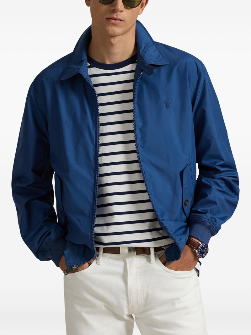 zip-up logo-detail windbreaker 3