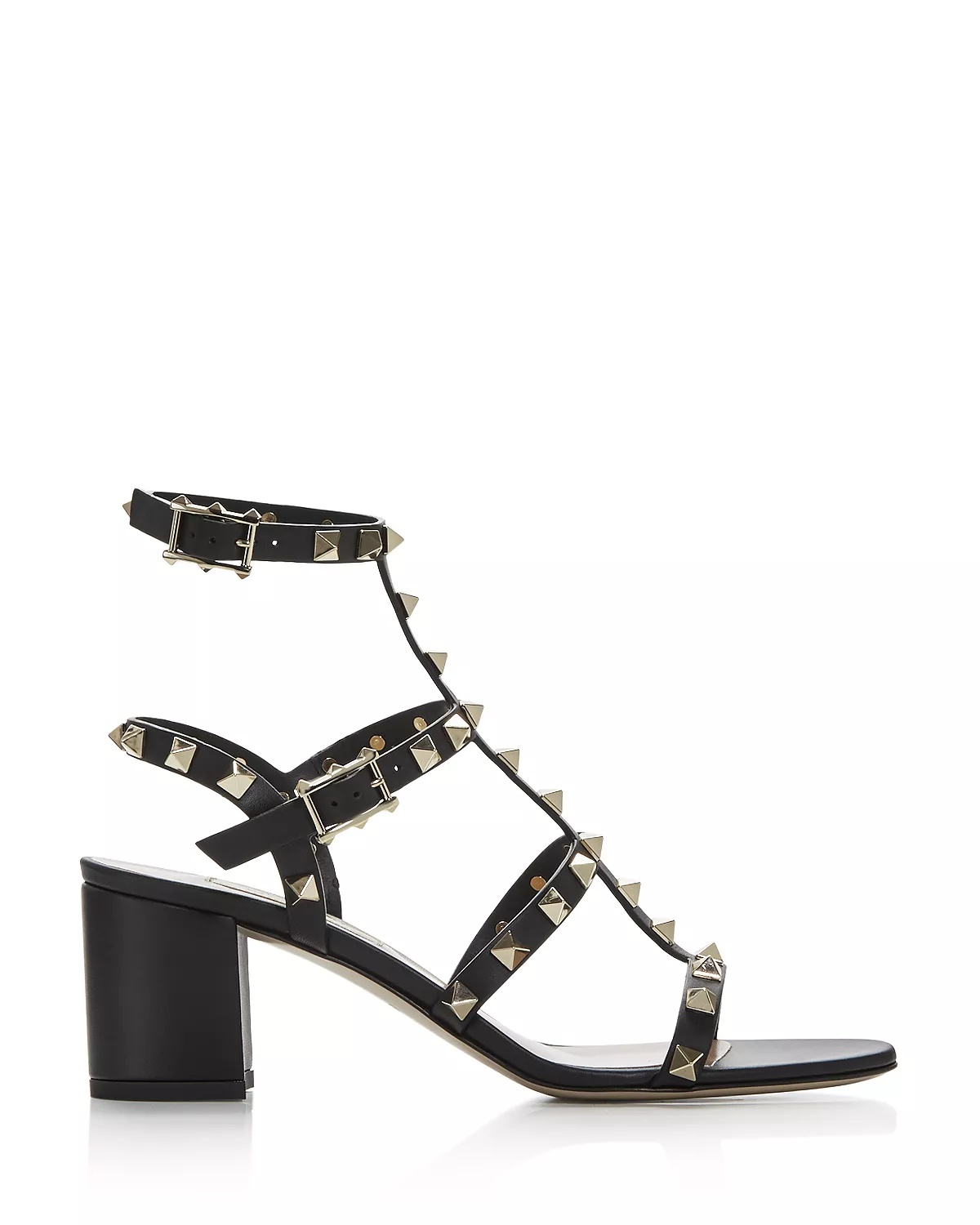 Women's Rockstud City Block Heel Sandals - 3