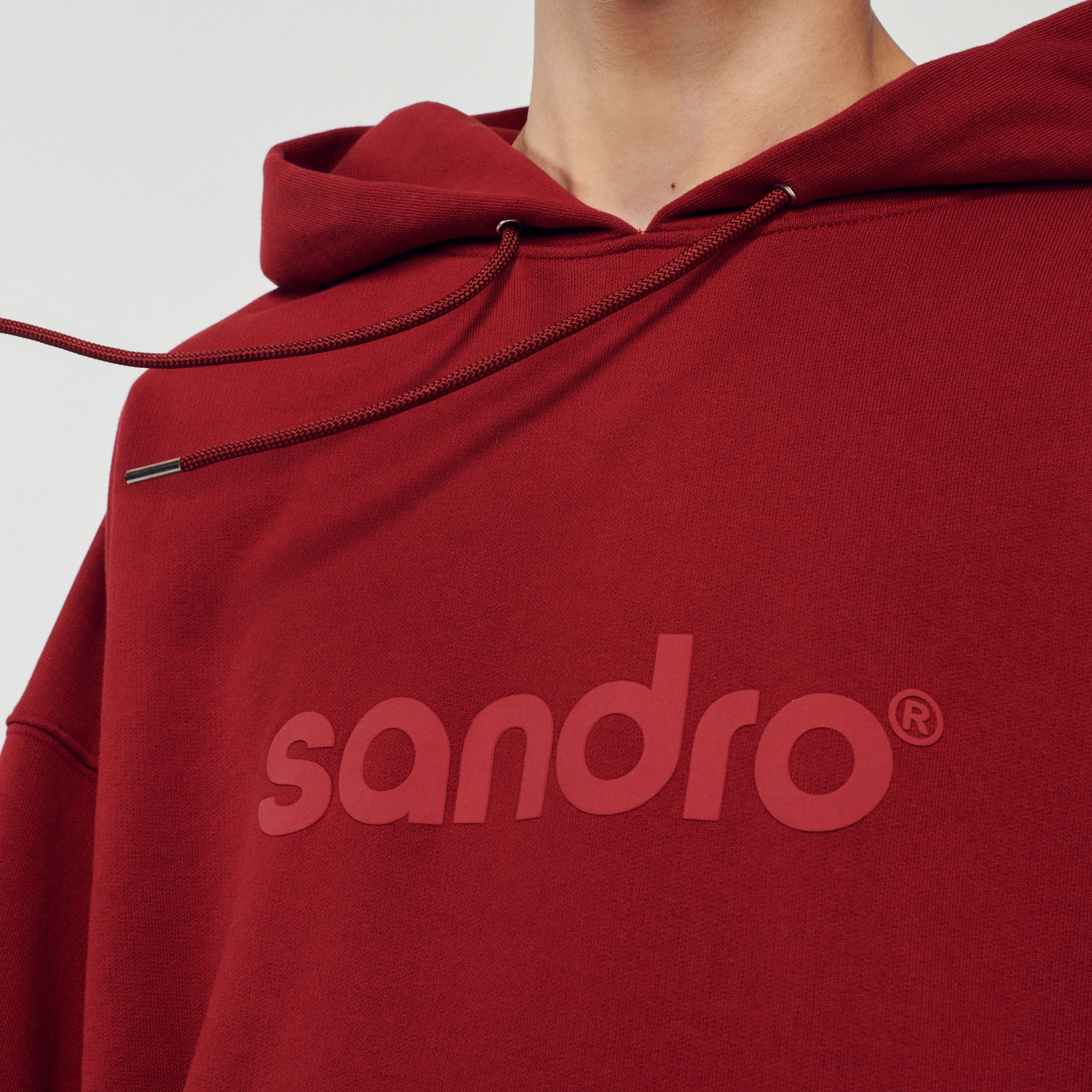 Oversized logo hoodie - 4
