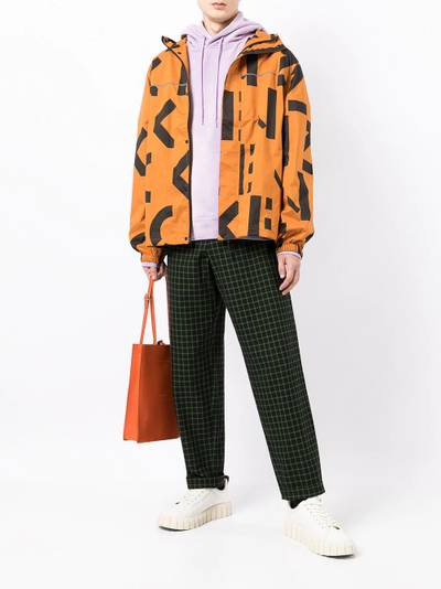 KENZO check tailored trousers outlook