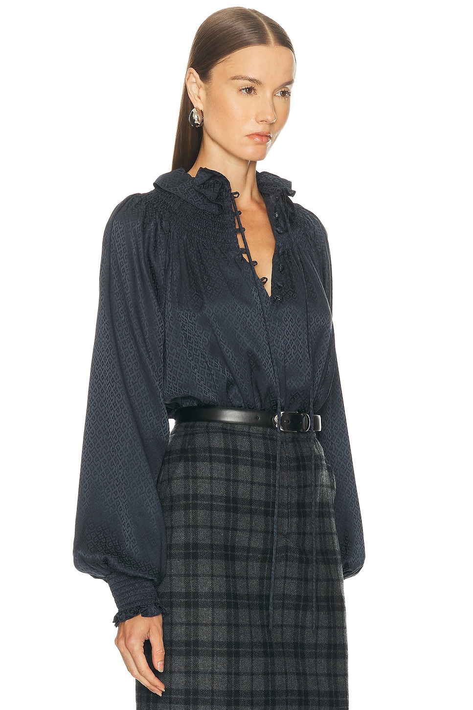 Long Sleeve Blouse - 2