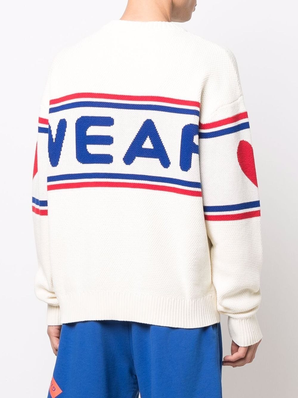 logo-knit jumper - 4