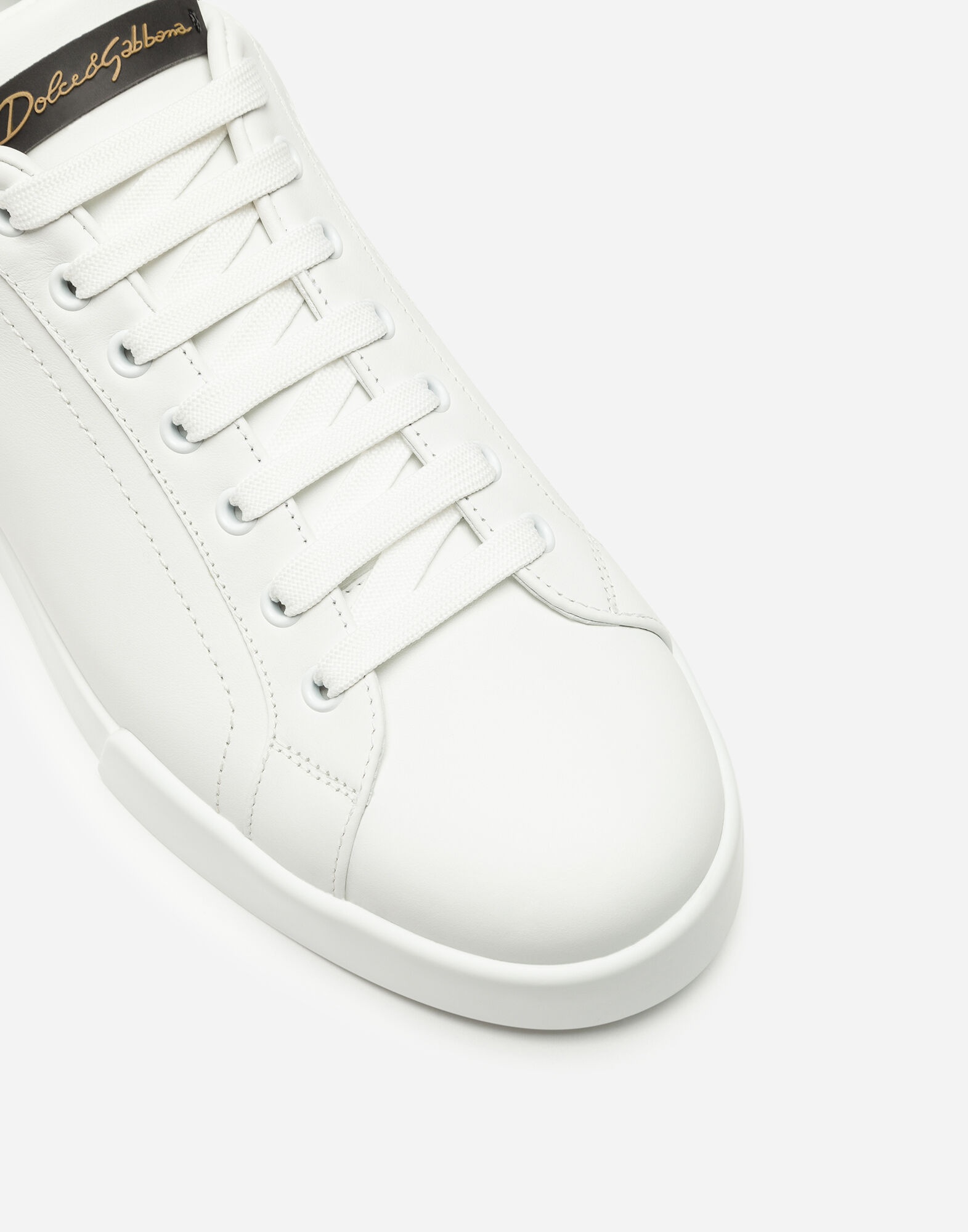 Leather Portofino sneakers - Women - 3