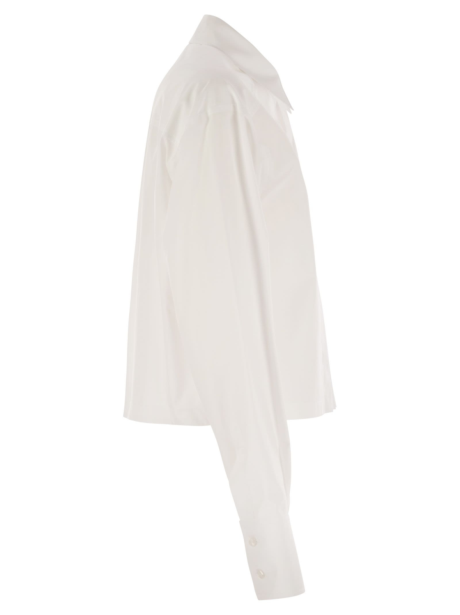 Sportmax Women Deborah - Boxy Shirt With Pleats - 3