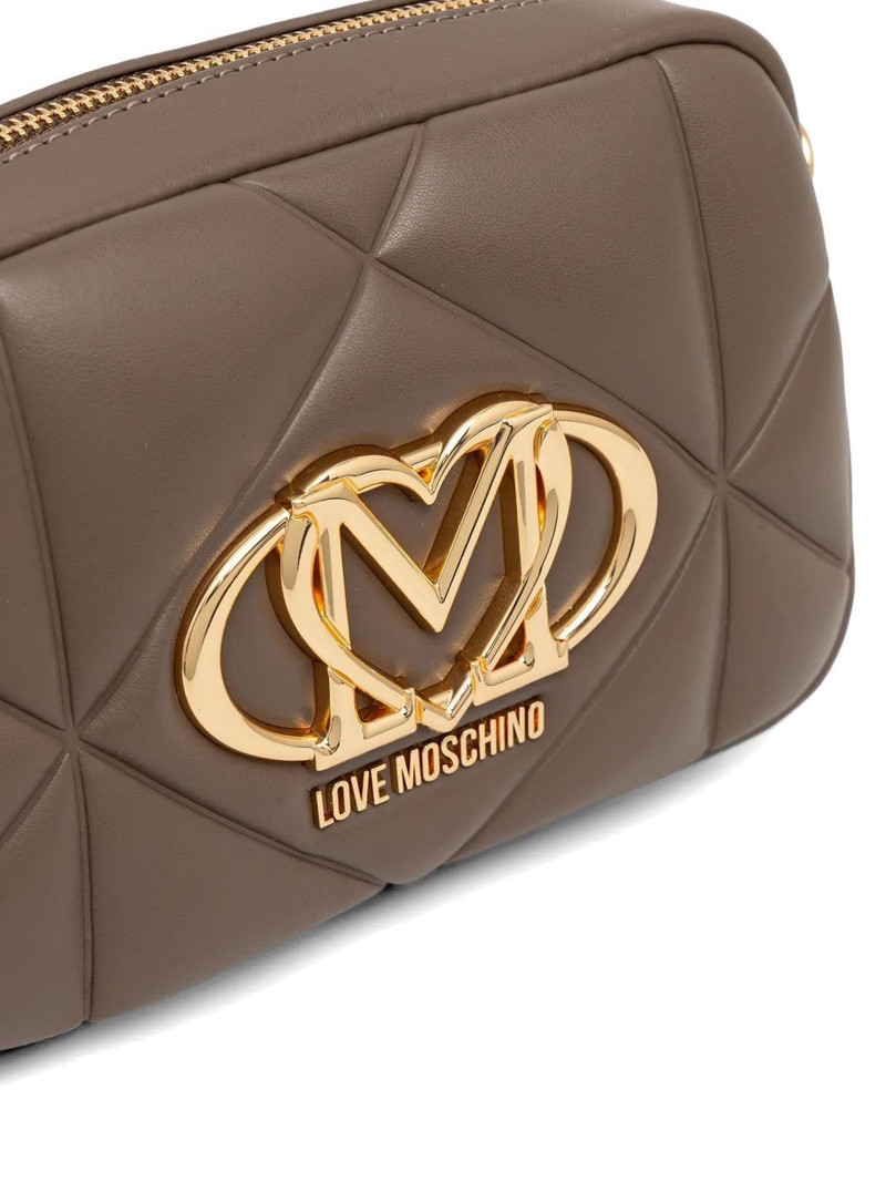 quilted logo-detail cross body bag 3