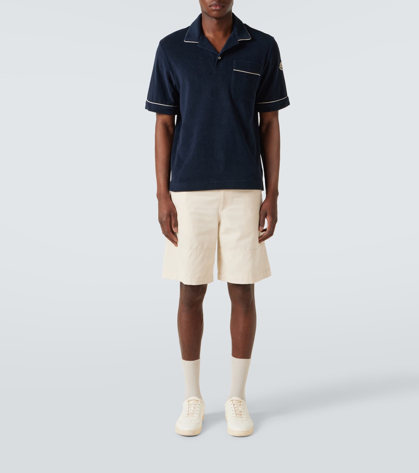 Archivio cotton terry polo shirt - 2