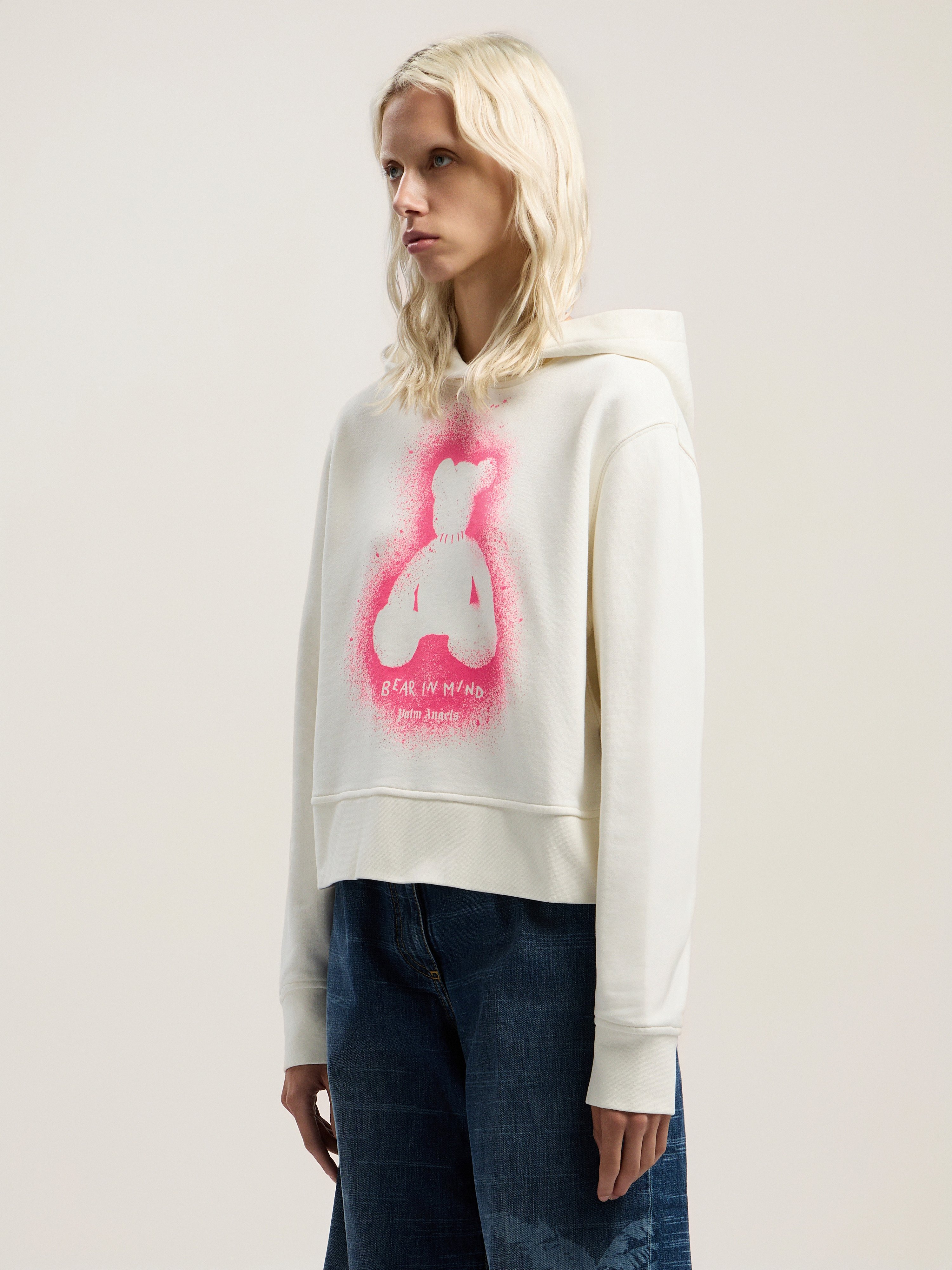 Spray Bear Fitted Hoody - 3