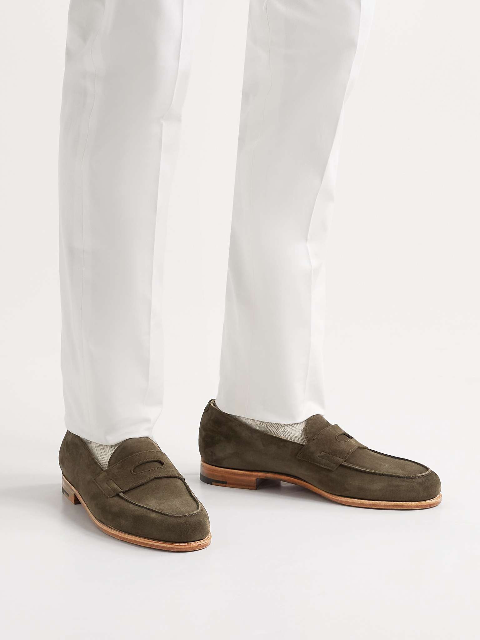 Lopez Suede Penny Loafers - 2