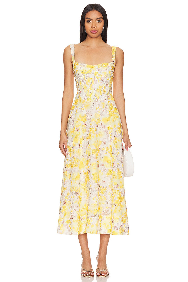 Lilah Corset Midi Dress 1