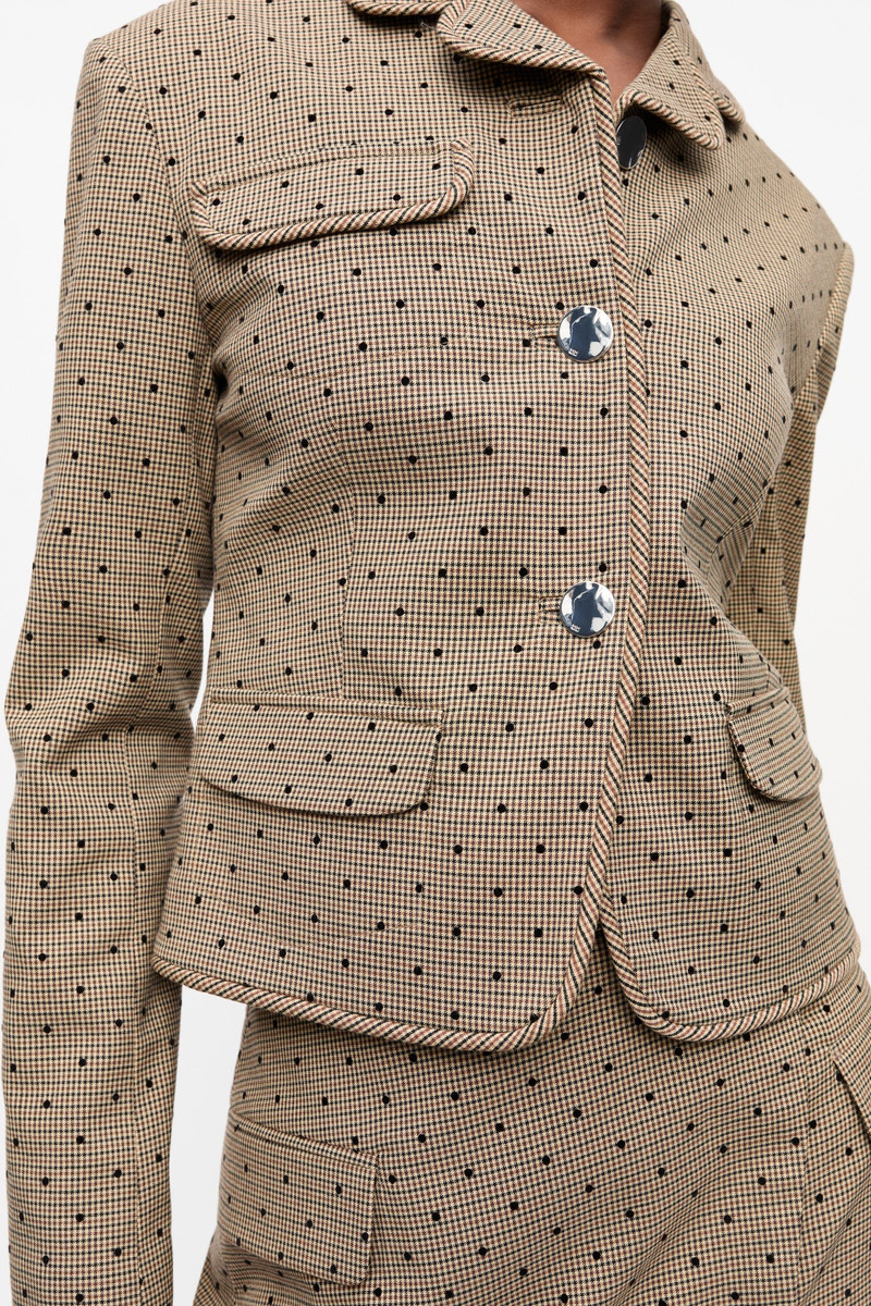 FLOCK CHECK SUITING BLAZER 5