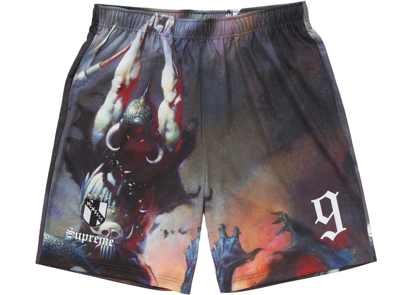 Supreme Frazetta Soccer Short Death Dealer - 1