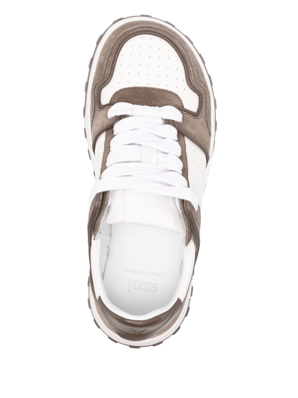 leather sneakers - 4