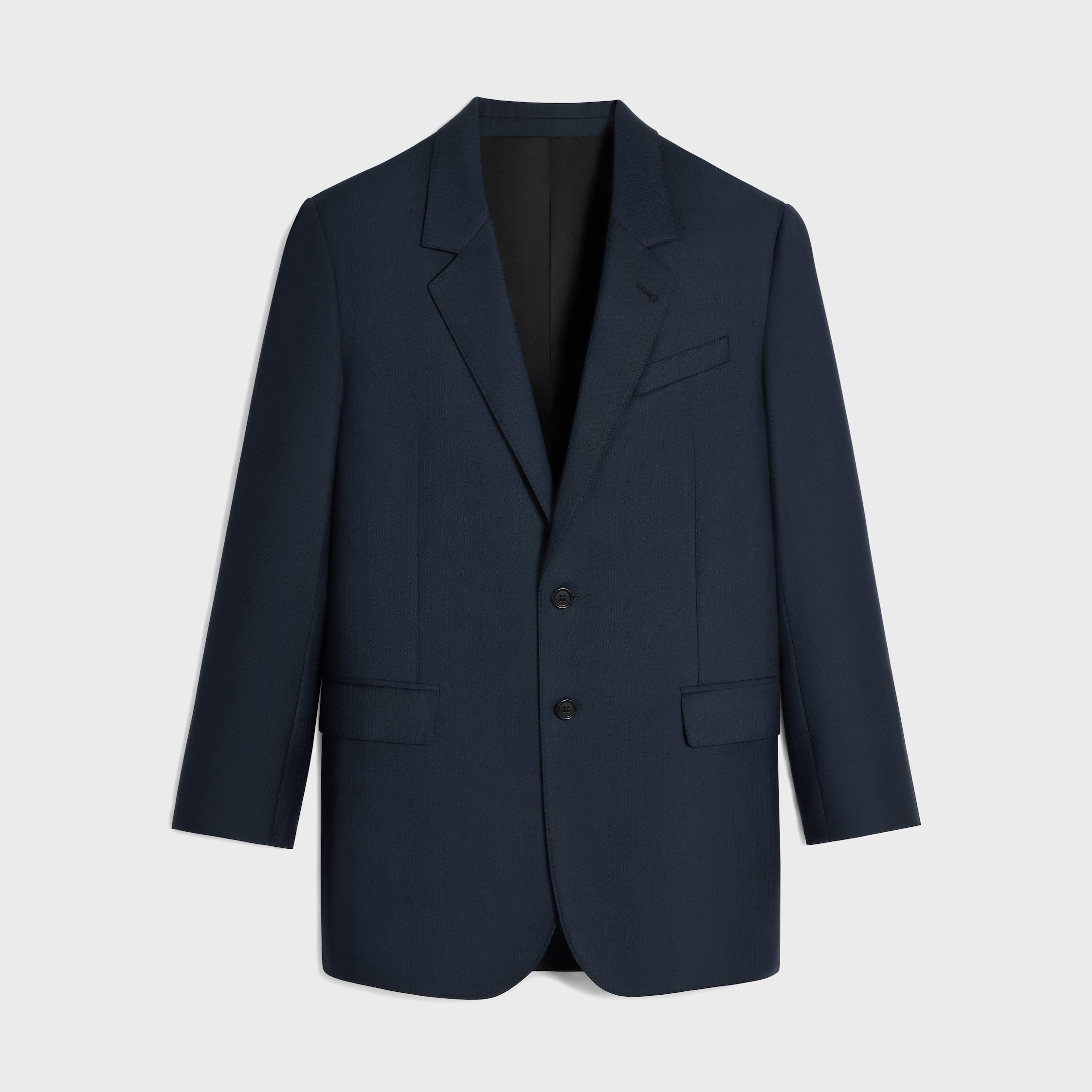 tommy jacket in striped wool - 1