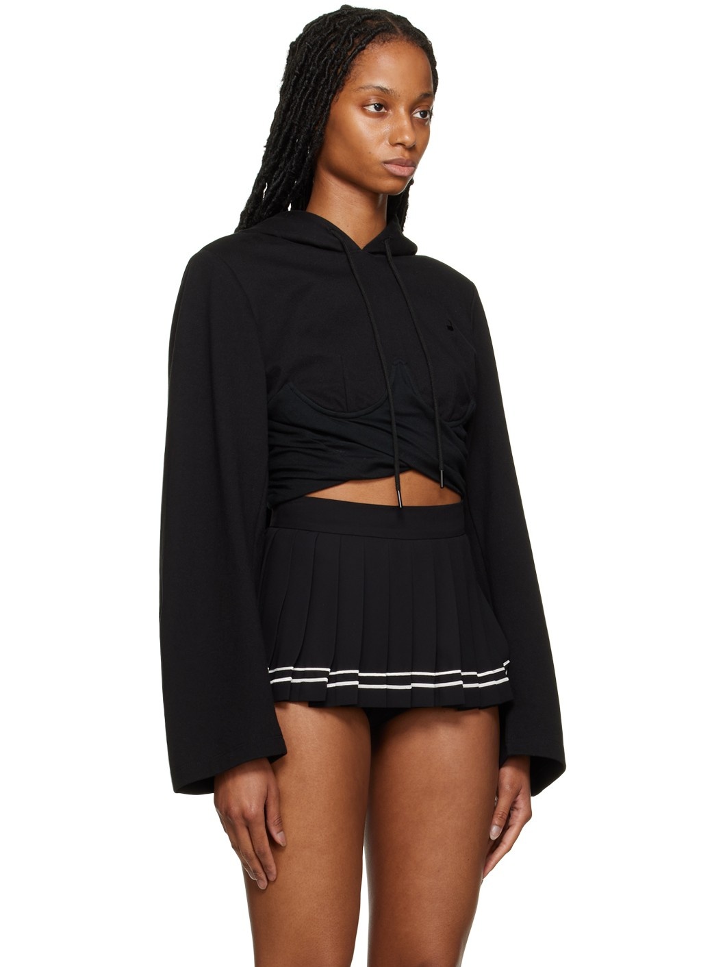 Black Boning Hoodie - 2