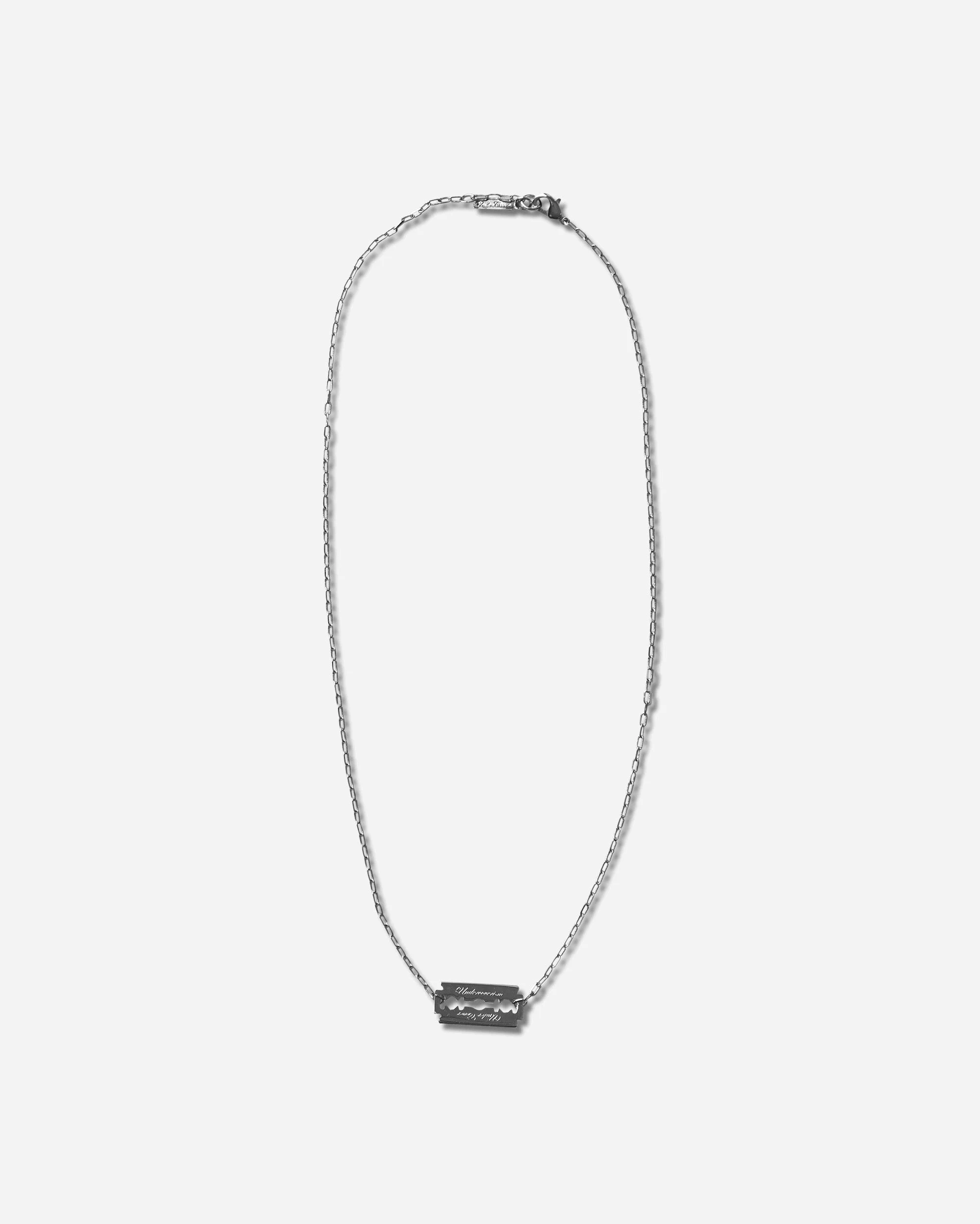 Razor Blade Neckalce Silver - 1