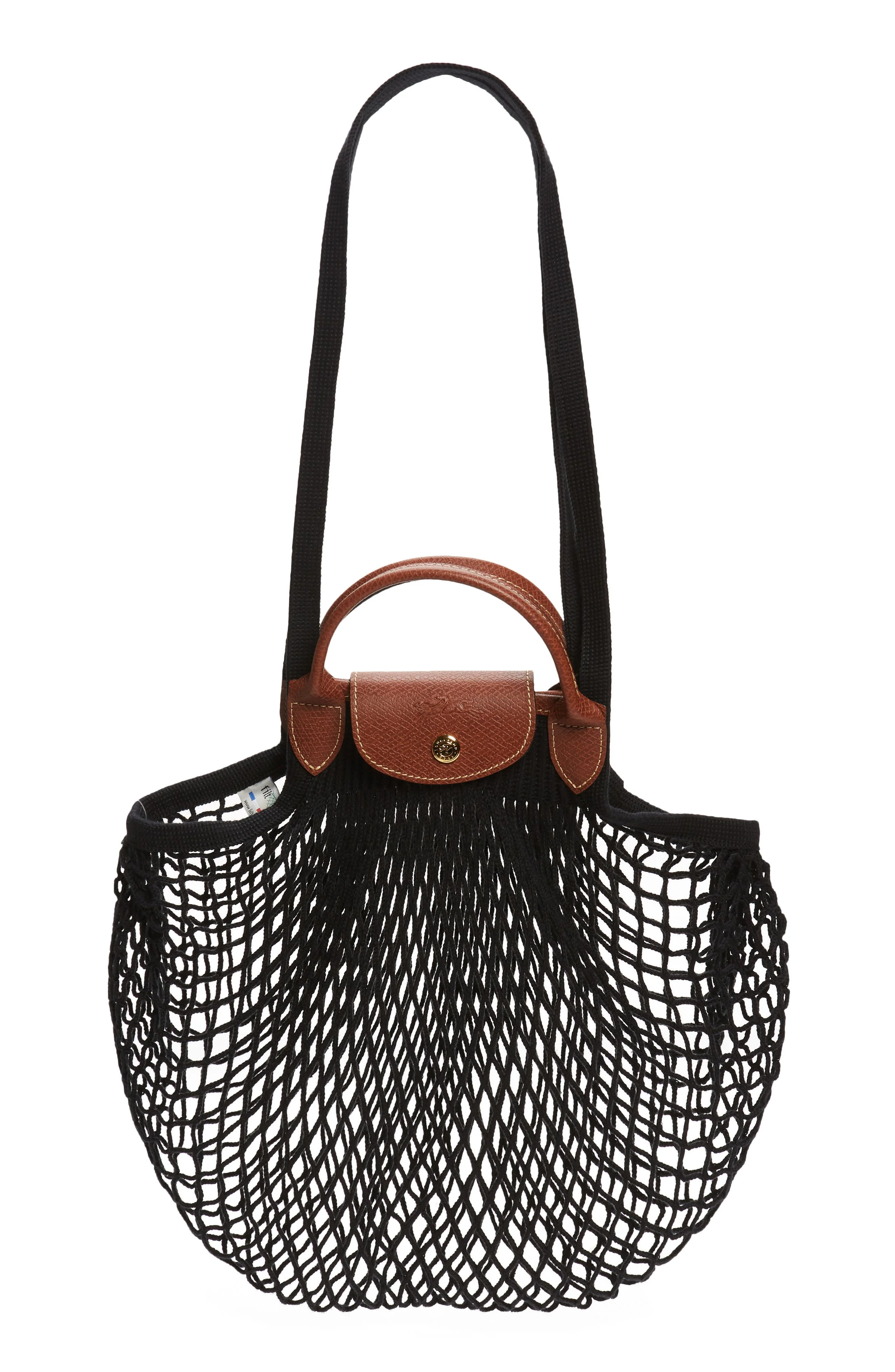 Le Pliage Filet Knit Shoulder Bag - 1