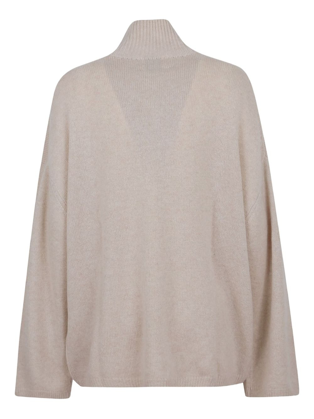 high-neck cashmere sweater - 2